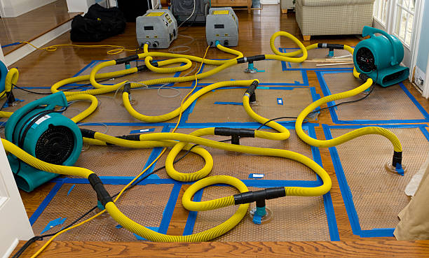 Water damage restoration process in Council Grove, KS